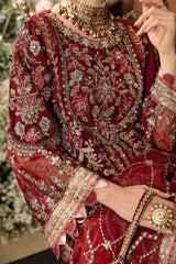 3 Piece Unstitched Embroidered Suit